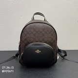 court系列奧萊款中號女士pvc配皮雙肩背包出貨 黃金 尺寸 上身大小很合适