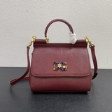 25cm 【Dolce & Gabbana 杜嘉班納】進口牛皮+蜥蜴紋每一次展