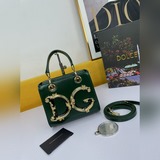 【Dolce & Gabbana 杜嘉班納】頂級原單  細膩手工制造 系列斜挎包