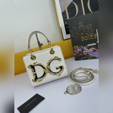 【Dolce & Gabbana 杜嘉班納】頂級原單  細膩手工制造 系列斜挎包