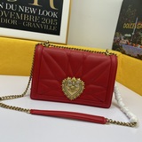 【Dolce & Gabbana 杜嘉班納】頂級原單  細膩手工制造 進口頭層牛