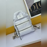 MARC JACOBC原版布面材質，配真皮，白鋼五金，型號6996. 尺寸34-