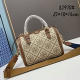 大號 TORY BURCH 湯麗柏琦T MONOGRAM迷你提花酒桶包 該系列選