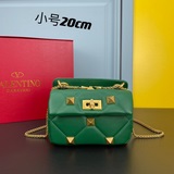 小號  爆款valentino garavani roman stud 小號納帕