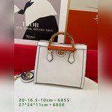 新款出貨，顔色齊全大小 尺寸gucci托特包融合了竹節提手和雙G配件兩個具有辨識