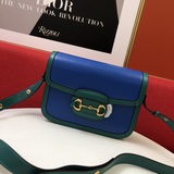 配色全皮1955 horsebit bag 複古馬銜扣手袋，谷馳複古回潮，設計師