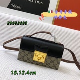 爆款出貨Gucci  古奇手提斜挎包，高端古銅五金精美工藝，拆卸肩帶後可當手包使