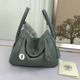 hermes - lindy 銀扣 原廠皮 細紋小牛皮 對版五金 内裡山羊紋 版