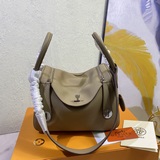 hermes - lindy 銀扣 原廠皮 細紋小牛皮 對版五金 内裡山羊紋 版