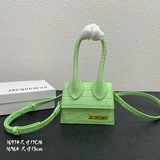 ins超火chic爆款jacquemus le chiquito long鳄紋&