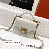 手提斜挎包     (芯片可掃)     尺寸：18*15*7CM 款號H0