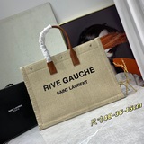 【原單】Rive Gauche Tote Bag，左岸購物袋，從定制麻布料到五金