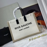 【原單】Rive Gauche Tote Bag，左岸購物袋，從定制麻布料到五金