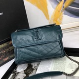 原單品質爆款預定出貨爆款saint laurent前翻蓋包，超級大容量,油蠟牛皮