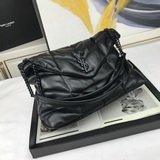 頂級原單 大號35cm_LOULOU UFFER 绗縫小羊皮包，100%小羊皮制