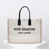 【新款出貨rive gauche tote bag，左岸購物袋，從定制麻布料到五