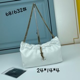 mini leather shoulder bag雲朵型腋下包/鍊條包原廠皮獨有