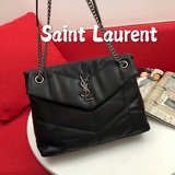 saint laurentloulou uffer 绗縫包，100％進口牛皮制作