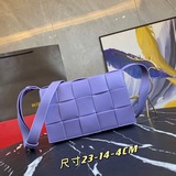 【原版皮高品質】b家cassette新款編織 斜挎/四方方的包型搭配經典編織元素