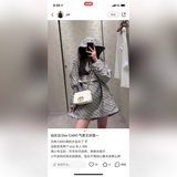 小號搭配五角星-Dior 琏條五格新款藤格紋小羊紋皮購，内裡配羊筋，搭配肩背琏條