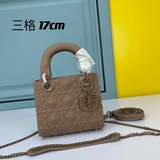 【 Lady  D.ior   Mini17cm】配絲巾  尺寸：17 x 1