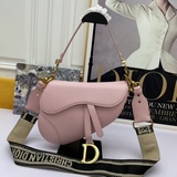 【Dior saddle 手掌紋系列 】【配專櫃盒子】大號 尺寸：25.5 x