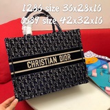 【CD家頂級原單】新品 book tote 老花絲絨款購物袋，标志性的obliq