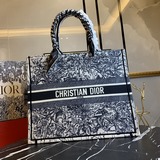 【配絲巾】   新花料 Dior 早春最新款 購物袋 單肩包官網系列 走秀款