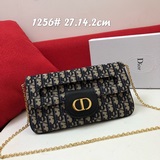 Dior-迪奧專櫃最新款手拿包官網同步 原單品質 1采用Oblique帆布和黑色