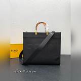 FéI TOTE 托特包“陽光手提袋”簡單字母LOGO設計，琥珀色雙手柄是整個