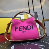 【原版高品質】 FENDI x-lite配小牛皮對版五金  系列手袋10周年而誕
