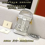 FD原版mon tresor bag 透明網紗字母水桶，官網同步更新！大容量