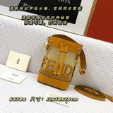 FD原版mon tresor bag 透明網紗字母水桶，官網同步更新！大容量