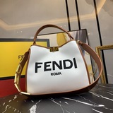 【原版高品質】 FENDI x-lite配小牛皮對版五金  系列手袋10周年而誕
