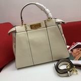 新款FENDI  Peekaboo lconlc 摩登的拼接潮流 南非紋牛皮原版