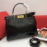 新款FENDI  Peekaboo lconlc 摩登的拼接潮流 南非紋牛皮原版