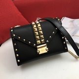 Michael Kors 明星專櫃最新款時尚金屬釘鑲嵌撞色拼接，高品質五金定制