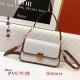 PVC 官網同步（配禮品盒整套包裝)MK夏季最新明星同款牛皮配p