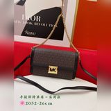 【牛皮配Pⅴc配盒子】 MK秋冬季節新品來襲，雙肩帶，可腋下背可斜挎，大衆又大氣
