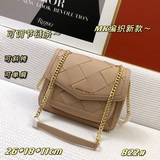 MK最新編織新品，翻蓋鍊條包，牛皮制作，原版五金，大格層大容量，單肩斜跨随意搭配
