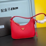 2023專櫃最新款 hobo女士全皮腋下包1bh307采用意大利進口十字紋牛