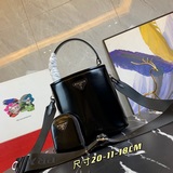 原廠原皮 1BA222 Prada Double Saffiano十字紋手袋 采