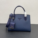 專櫃高品質，獨家首發爆款PRA@A（普@達）新款66158，采用進口粗十字牛皮＋
