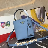 【原版皮高品質】 1BA219 Prada Double Saffiano十字紋