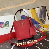 【原版皮高品質】 1BA219 Prada Double Saffiano十字紋