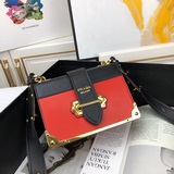 Prada/普拉達-跑量冠軍 1BD045走秀款率先亮相，進口意大利原裝十字紋牛