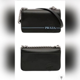 普拉達prada<絲印>官方經典制作，注重細節，完美車線，全新，永不過時的款式，