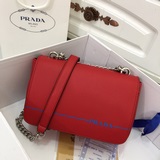 普拉達prada<絲印>官方經典制作，注重細節，完美車線，全新，永不過時的款式，