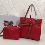 度最新勁爆休閑子母袋 普拉達《PRADA》 女士休閑袋[玫瑰]手提，