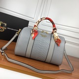 元『普拉達』Prada  [強][強]枕頭包9871.原版紋+荔枝紋牛皮超好的手